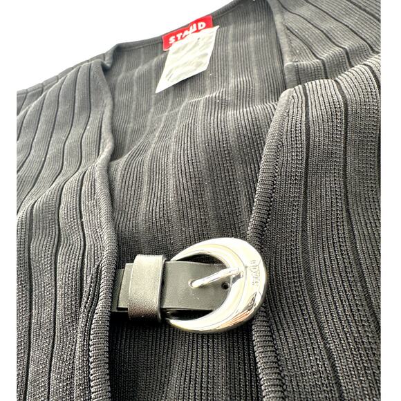 STAUD Ribbed Knit Murphy Dress Size M - Picture 11 of 13